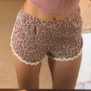 Floral Flowy Shorts